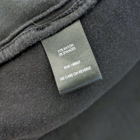 Torrid Black Stone-Washed Rayon Wrap – Effortless & Soft - Picture 7 of 7